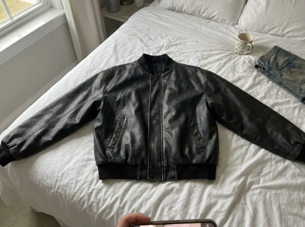 Annonce Vinted : veste Zara oversize